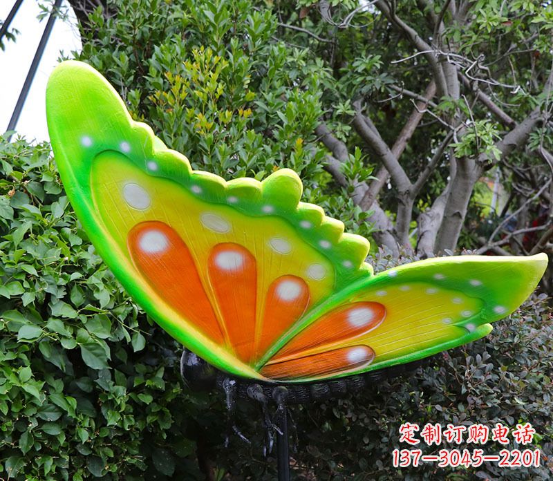 三明玻璃钢仿真蝴蝶雕塑