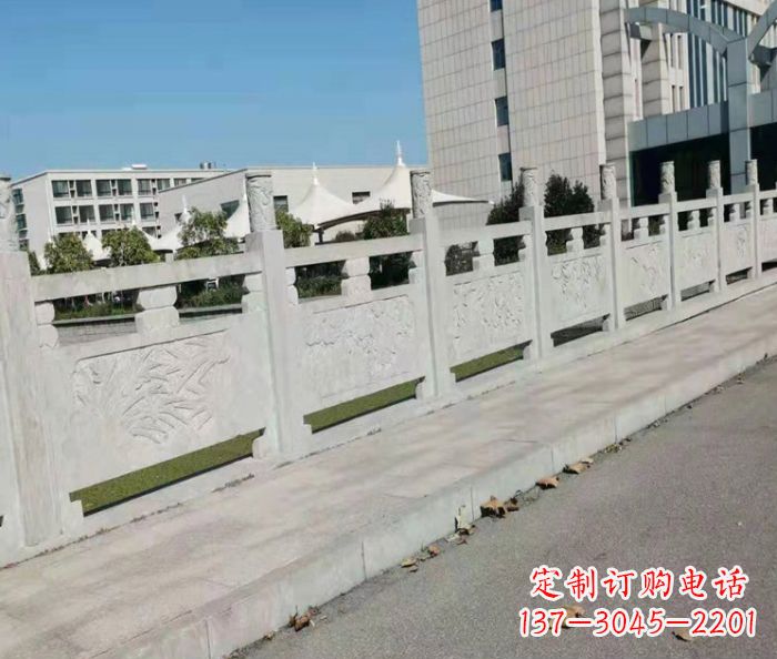 三明精美大理石浮雕栏板