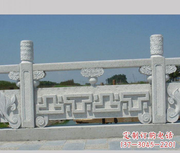 三明公园景观大理石栏板雕塑