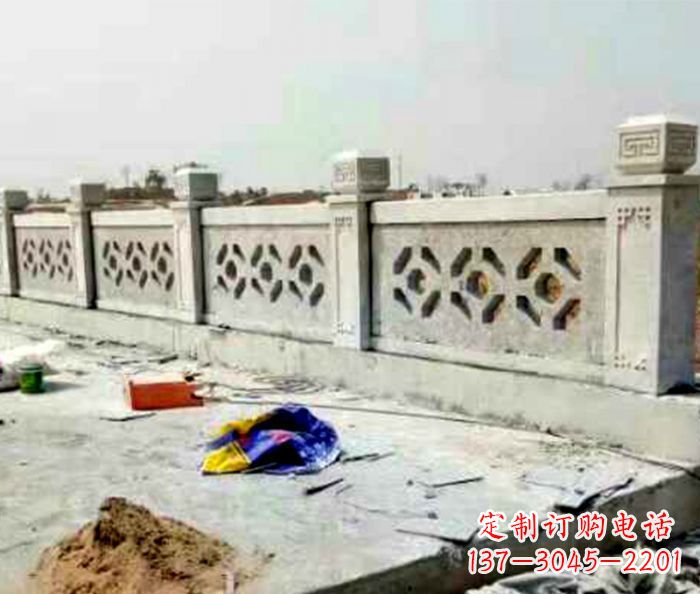 三明公园大理石栏板石雕