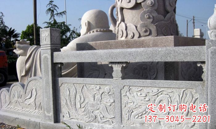 三明公园景观大理石栏板石雕