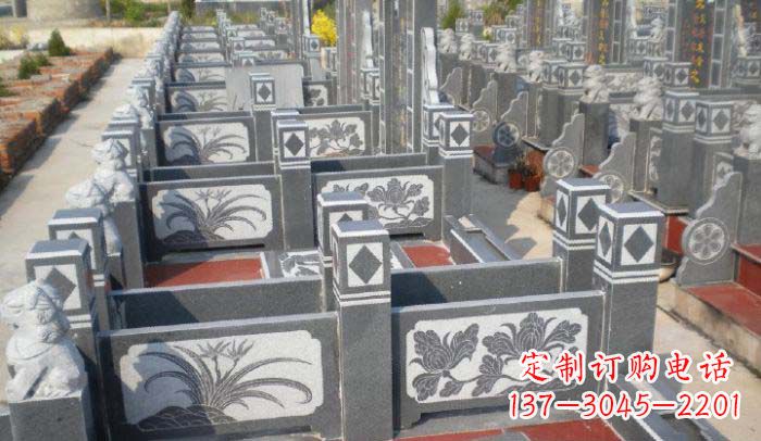 三明公园景观仿古石栏板 (2)
