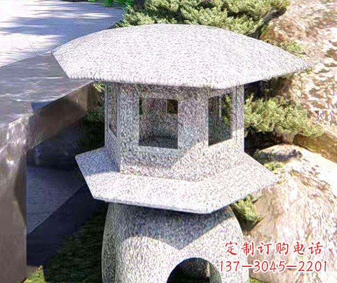 三明石头雕塑灯——点亮公园之美
