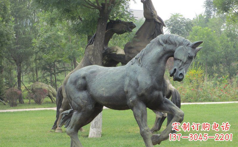 三明动物景观铜雕艺术品