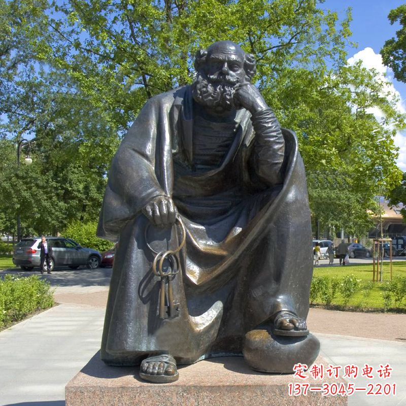 三明铸就传奇托尔斯泰雕塑