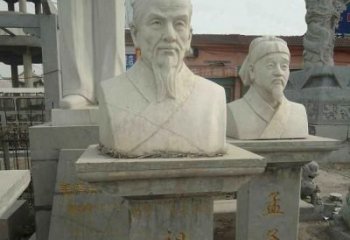 三明高级定制古代名人祖冲之头像雕塑