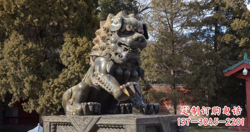 三明故宫狮子雕塑,展现古代文化之美