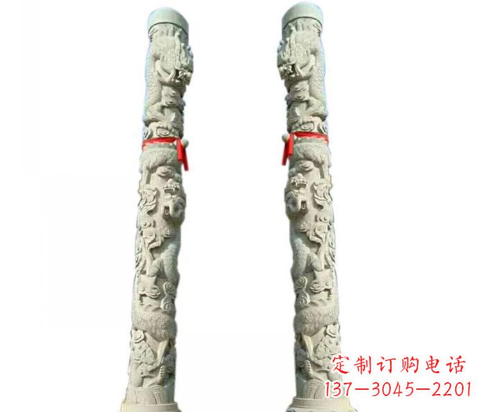 三明时尚的盘龙柱石雕,给你不一样的空间