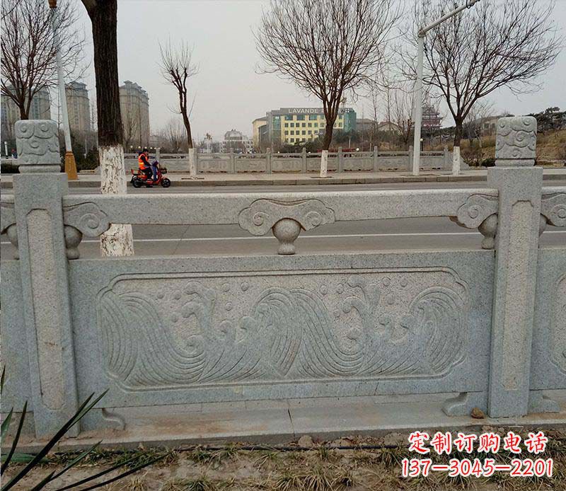 三明海浪石栏板石雕,让家园更具特色