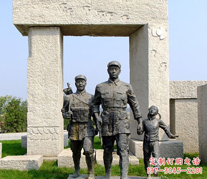 三明红军公园雕塑,精致而独特