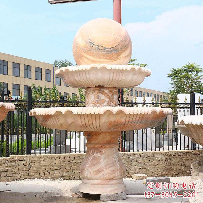 三明湖南石雕风水球,传统工艺与现代美学完美结合