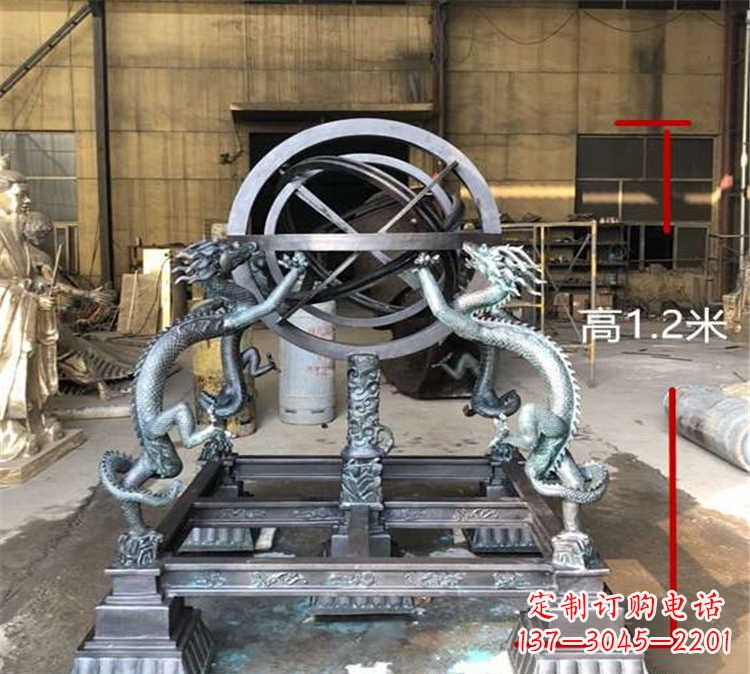 三明浑天仪古代仪器校园景观雕塑