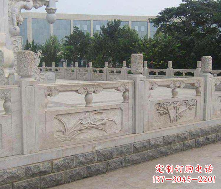 三明中领雕塑:精美石材栏板雕塑