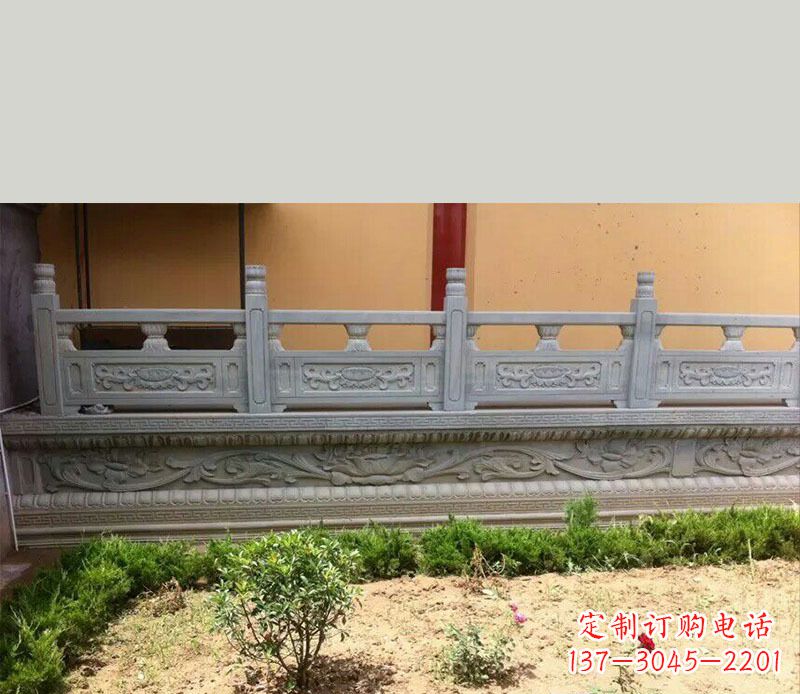 三明尊贵而古典的大理石栏板雕塑