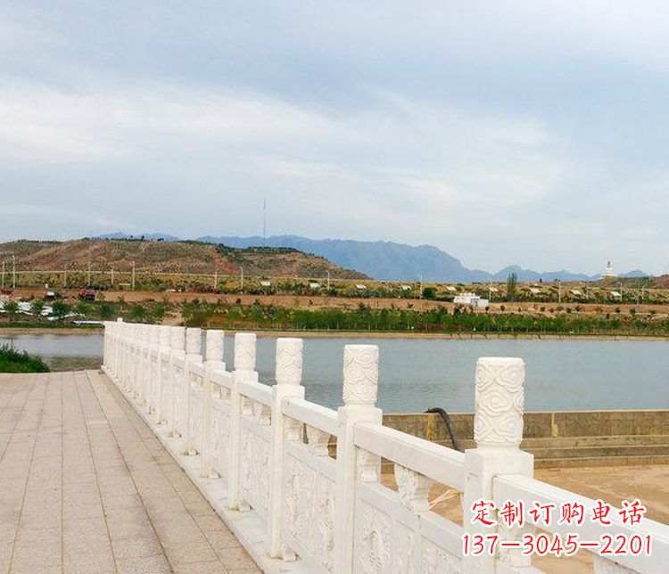 三明高贵大气的石头栏板雕塑
