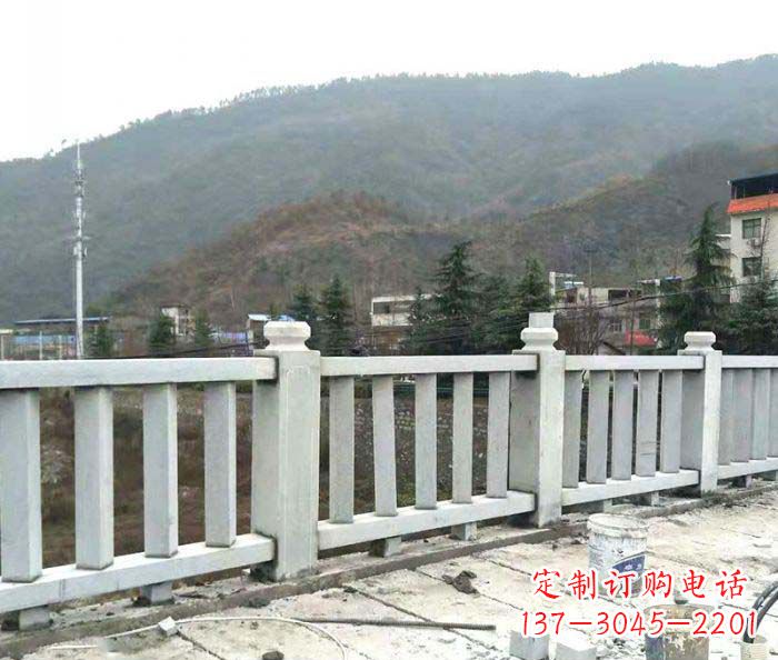 三明景区大理石栏杆石雕