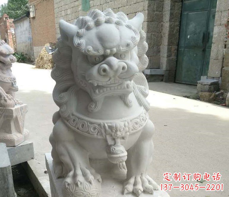 三明南方石雕龙狮子——浓烈的中国风雕塑