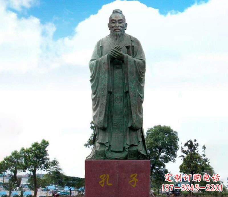 三明领雕塑:孔子雕塑尊崇传承