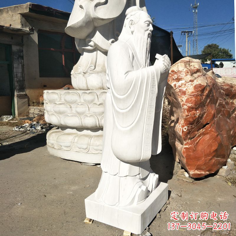 三明用艺术雕刻一流品质体验传承历史的孔子石雕
