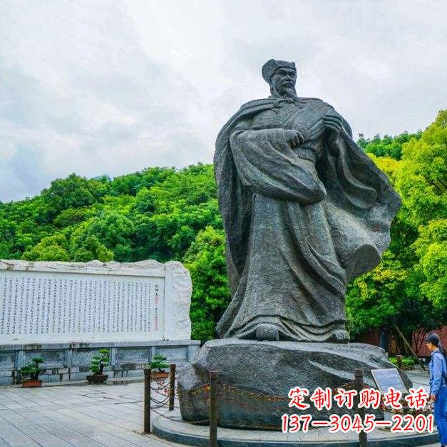 三明汇聚历史荣光——中领雕塑诸葛亮雕塑