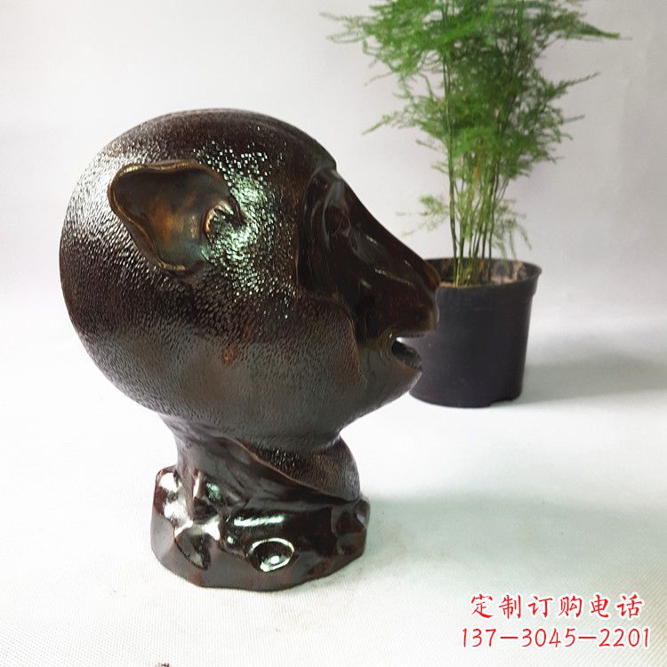 三明中领雕塑：精美艺术品——猴年生肖铜兽雕塑