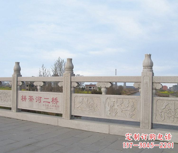 三明石栏板景区石雕