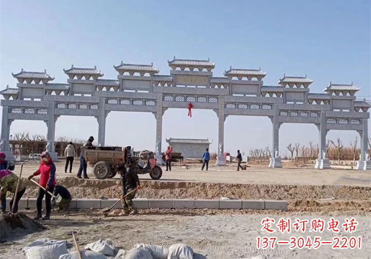 三明石牌坊九楼