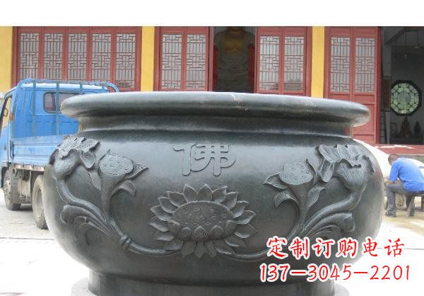 三明水缸寺庙铜雕 (2)