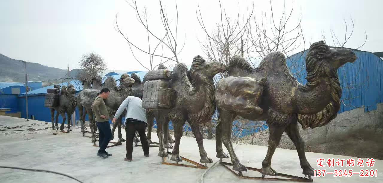 三明丝绸之路骆驼雕塑