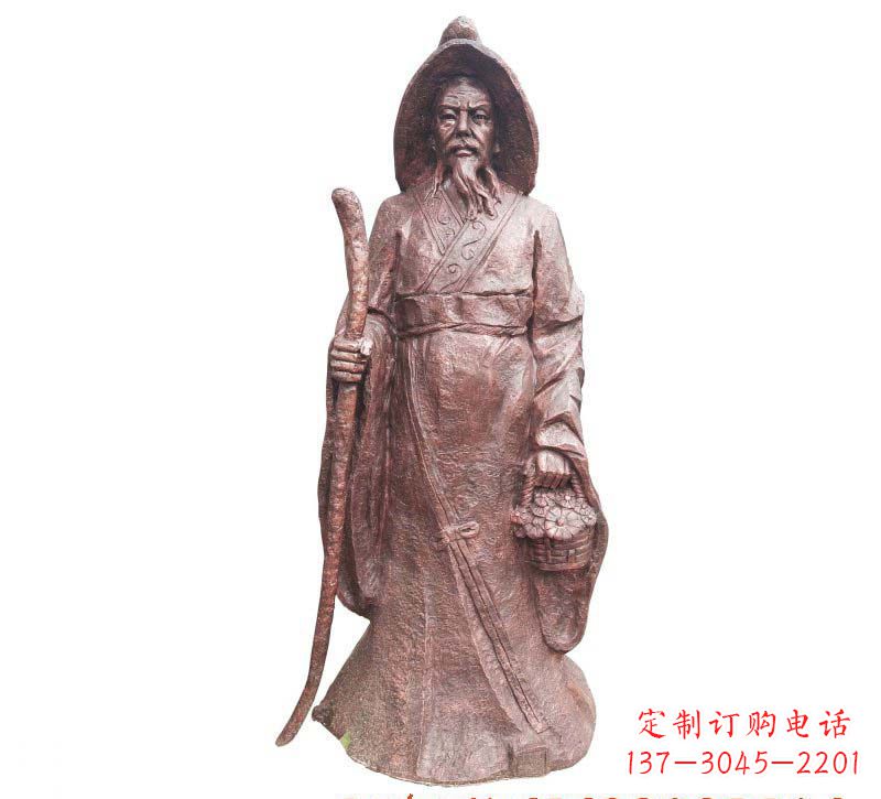 三明陶渊明铜雕像