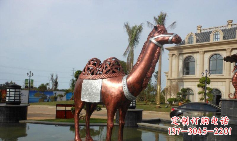 三明铜雕抽象骆驼
