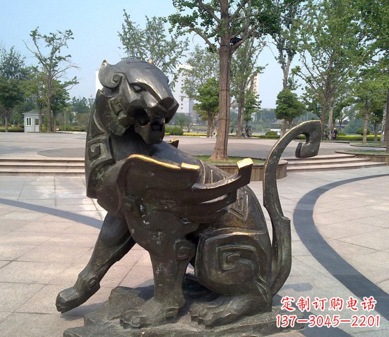 三明铜雕抽象十二生肖