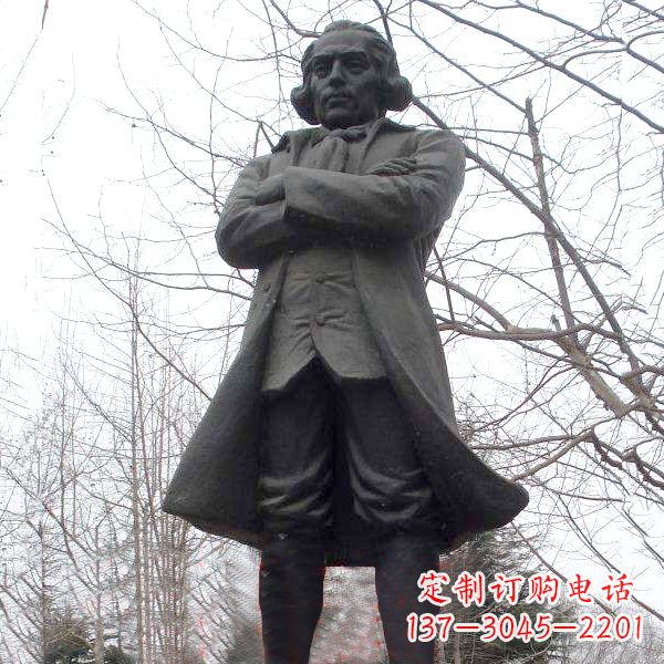 三明瓦特公园铜雕塑像