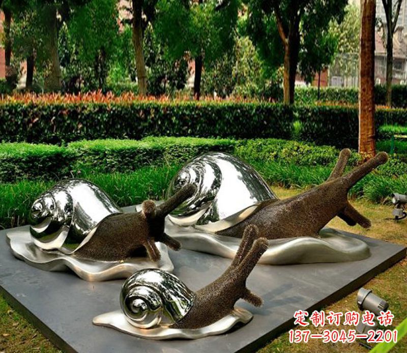 三明蜗牛雕塑不锈钢