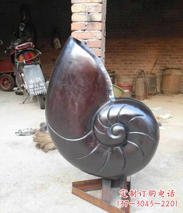 三明蜗牛公园景观动物铜雕
