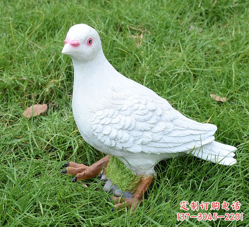 三明西方的鸽子雕塑