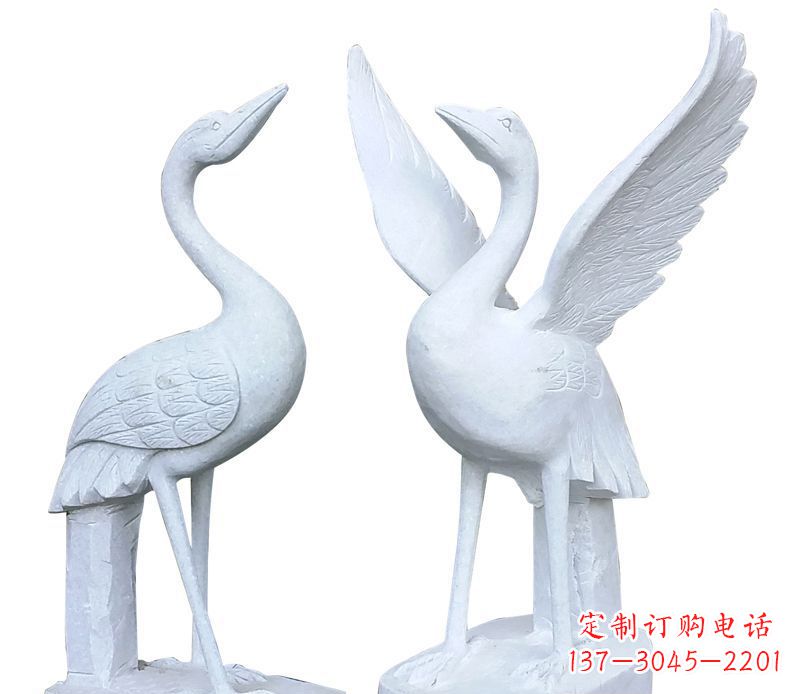 三明仙鹤公园动物石雕