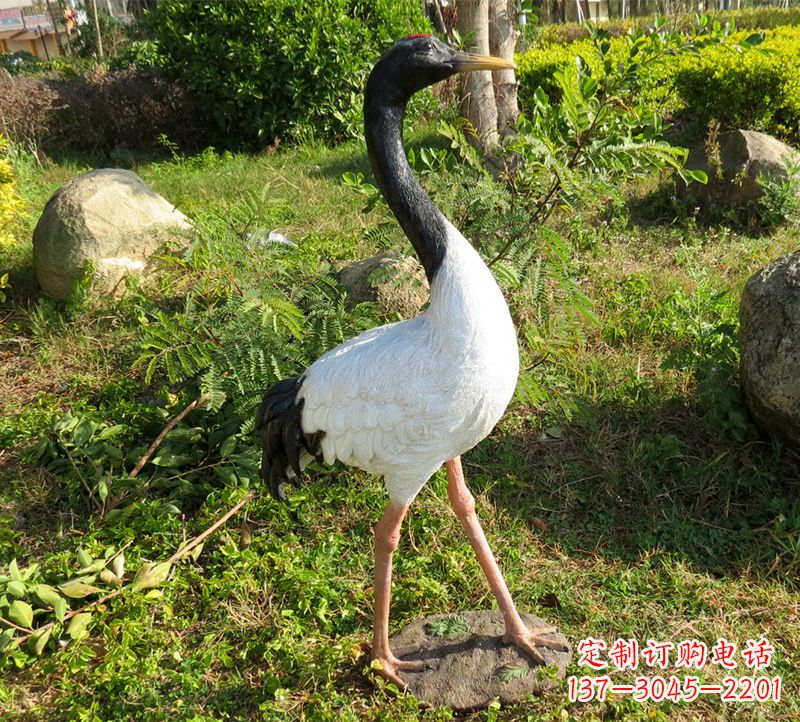 三明仙鹤祥云雕塑