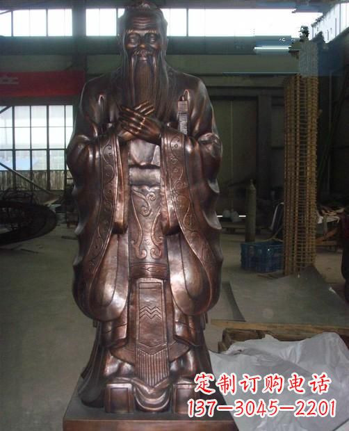 三明先师孔子雕塑