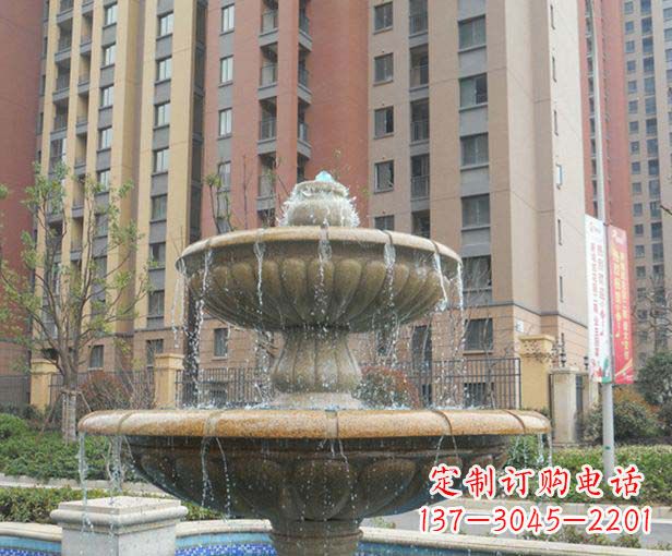 三明小区景观大理石喷泉石雕