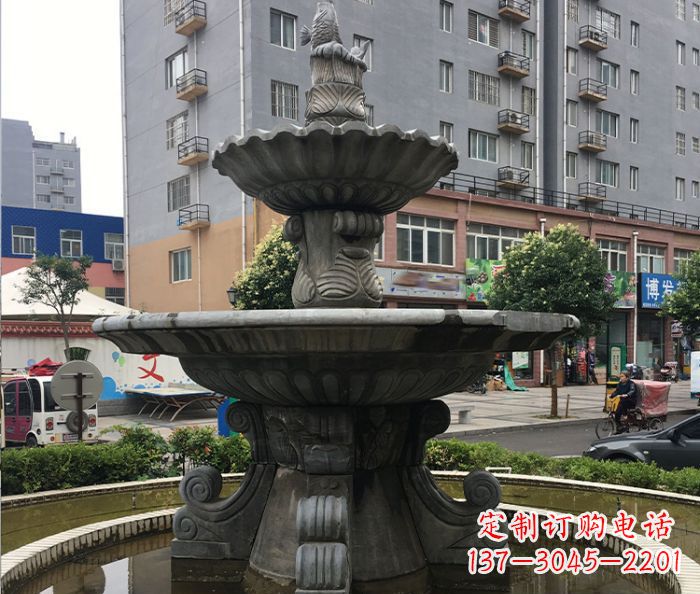 三明小区景观仿古喷泉石雕