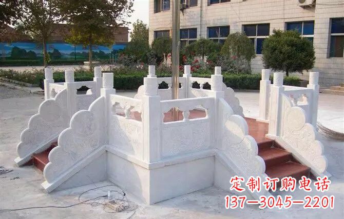 三明校园汉白玉升旗台