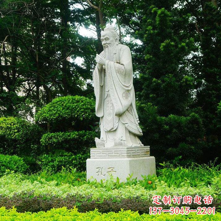 三明学校名人铜像雕塑 孔子铜像雕塑