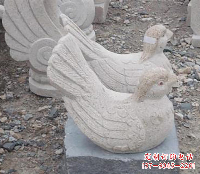 三明鸳鸯石雕