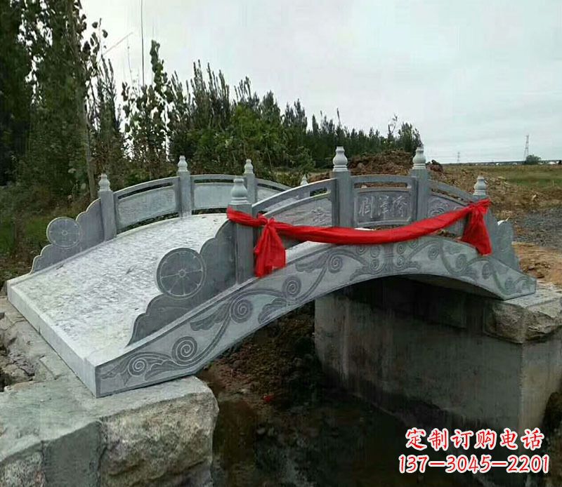 三明园林仿古石拱桥景观雕塑