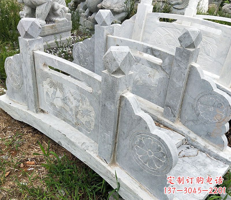 三明园林仿古石拱桥景观石雕 (2)