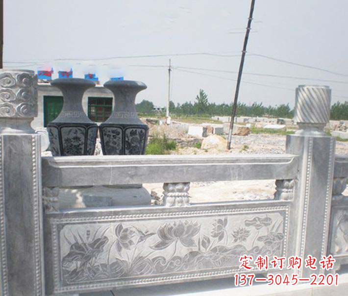 三明园林仿古石栏板景观石雕 (3)