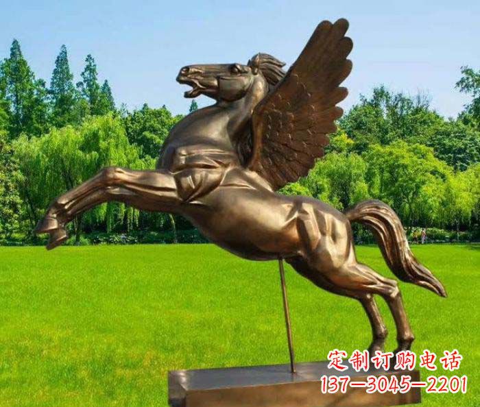 三明园林飞马铜雕