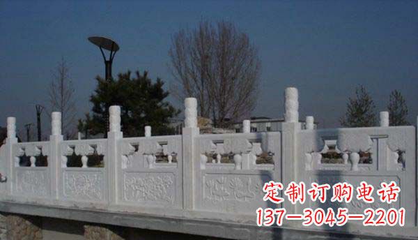 三明园林汉白玉栏板景观石雕