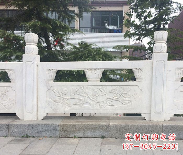 三明园林景观大理石浮雕栏板 (2)
